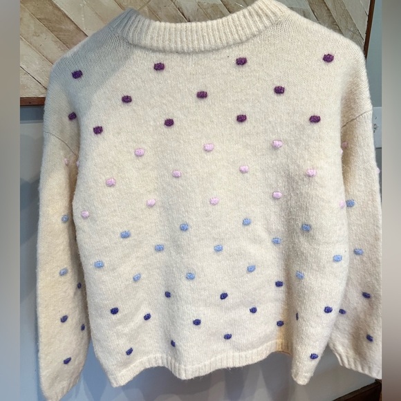 Ann Taylor LOFT Bobble Chunky Sweater Women’s Size M - Picture 4 of 5